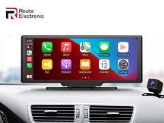 Η φορητή ναυσιπλοΐα εκκέντρων DVR 10.26inch εξόρμησης αυτοκινήτων για το αυτοκίνητο και το φορτηγό υποστηρίζουν μπροστινό και πίσω μέρος τη κάμερα διπλή