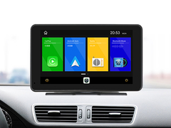 Η φορητή ναυσιπλοΐα εκκέντρων DVR 7inch εξόρμησης αυτοκινήτων για το αυτοκίνητο και το φορτηγό υποστηρίζουν μπροστινό και πίσω μέρος τη κάμερα διπλή