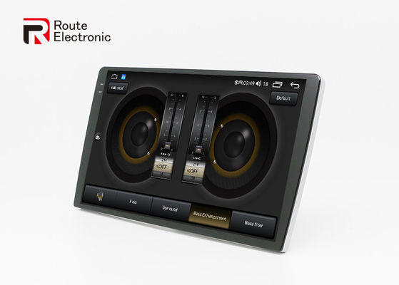 Universal Car Stereo QLED 10,36 ιντσών 2K Multimedia Palyer Υποστήριξη 4G DSP Ενσωματωμένο σύστημα προβολής πουλιών 360
