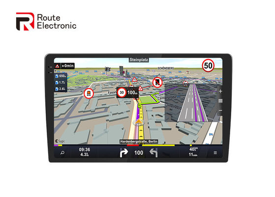 10,36 ιντσών Android Car Navigation Stereo 8 Core με οθόνη QLED