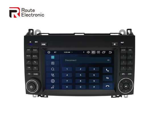 Φυσικά κουμπιά Double Din Car Stereo , Android 12 ραδιόφωνο αυτοκινήτου για Benz B200