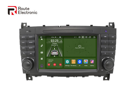 Benz W203 OEM Android Car Audio 2 DIN με οθόνη LCD 7&quot; 1024×600