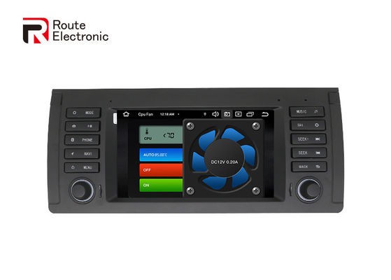 Double Din Android Car Multimedia Player 7 ιντσών Multi Language Fit BMW E39