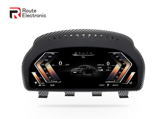 BMW F10 F11 F18 Ψηφιακό σύμπλεγμα παύλα , Ταμπλό LCD αυτοκινήτου 1920×720 IPS