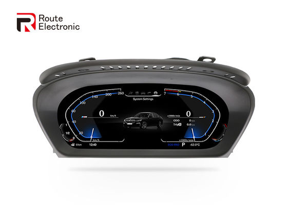 BMW E70 Ψηφιακό σύμπλεγμα παύλα Ταχύμετρο 12,3 ιντσών Ανάλυση 1920×720