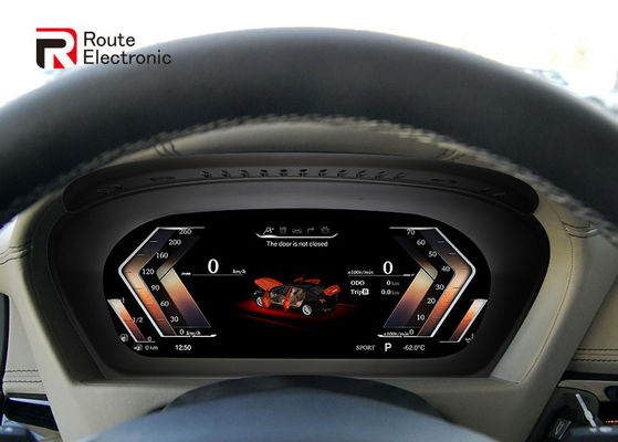 BMW E70 Ψηφιακό σύμπλεγμα παύλα Ταχύμετρο 12,3 ιντσών Ανάλυση 1920×720