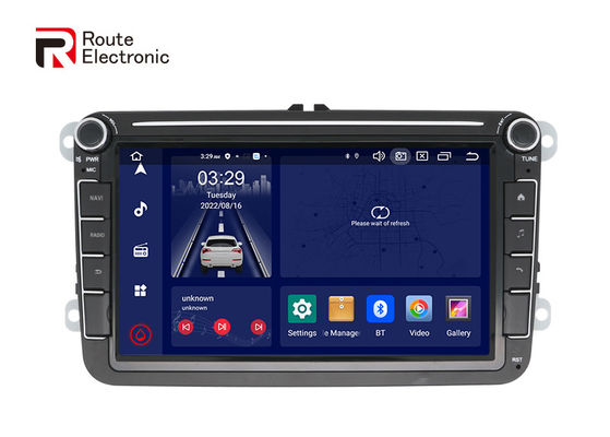 Universal OEM ραδιόφωνο αυτοκινήτου 1024×600 8 ιντσών οθόνη αφής για Volkswagen