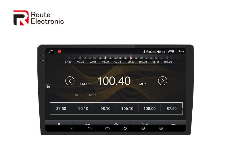 Universal Car Stereo QLED 10,36 ιντσών 2K Multimedia Palyer Υποστήριξη 4G DSP Ενσωματωμένο σύστημα προβολής πουλιών 360