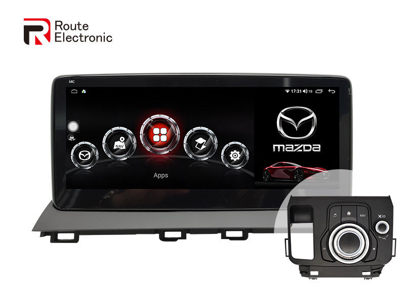 Joystick Android Στερεοφωνικό ραδιόφωνο αυτοκινήτου , Οκταπύρηνο Android Επικεφαλής Μονάδας Fit MAZDA 3