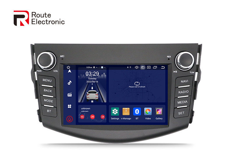 Toyota RAV4 OEM Ραδιοφώνημα αυτοκινήτου με 4G DSP ασύρματη κάμερα 360 πτηνών